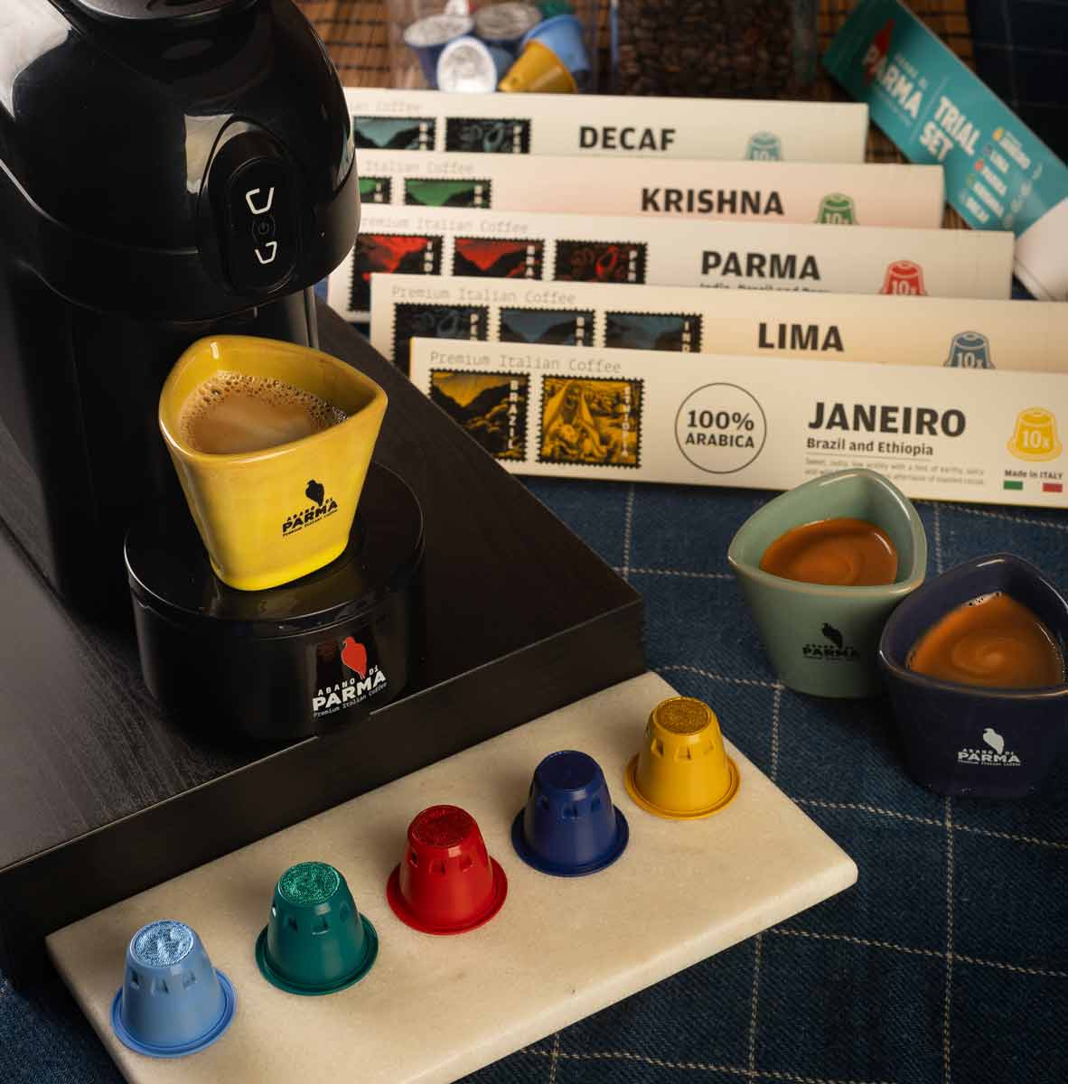 Abano Di Parma Nespresso Coffee Machine - Black