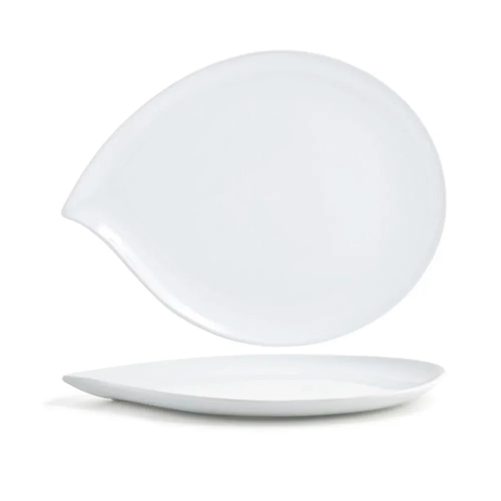 FOH Mod® 15.25" Teardrop Platter (Set of 4)