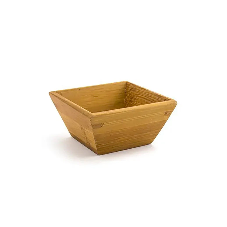 FOH Kyoto™ 3.25" Square Tall Bamboo Dish (Set of 12)