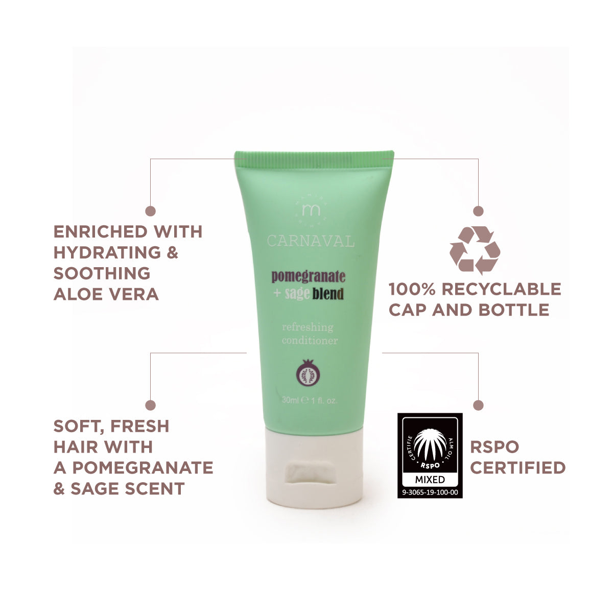 M Carnaval Conditioner 30ml Tube