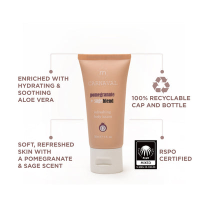 M Carnaval Body Lotion 30ml Tube