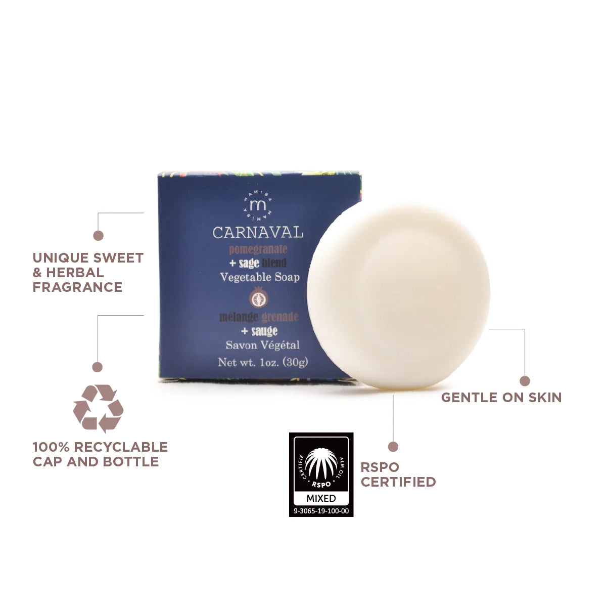 M Carnaval Soap 30g
