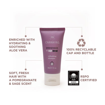 M Carnaval Shampoo 30ml Tube