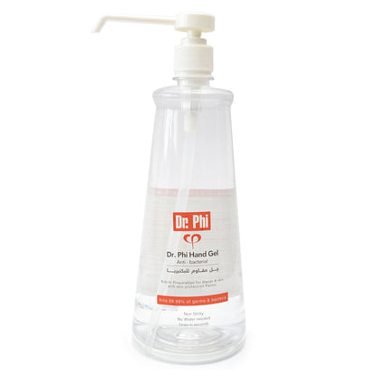 DR. PHI 1000ml Advanced Hand Sanitizer bottle with pump