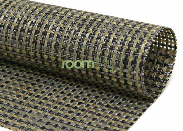 FOH Gold Basketweave Placemat (12 Pcs)