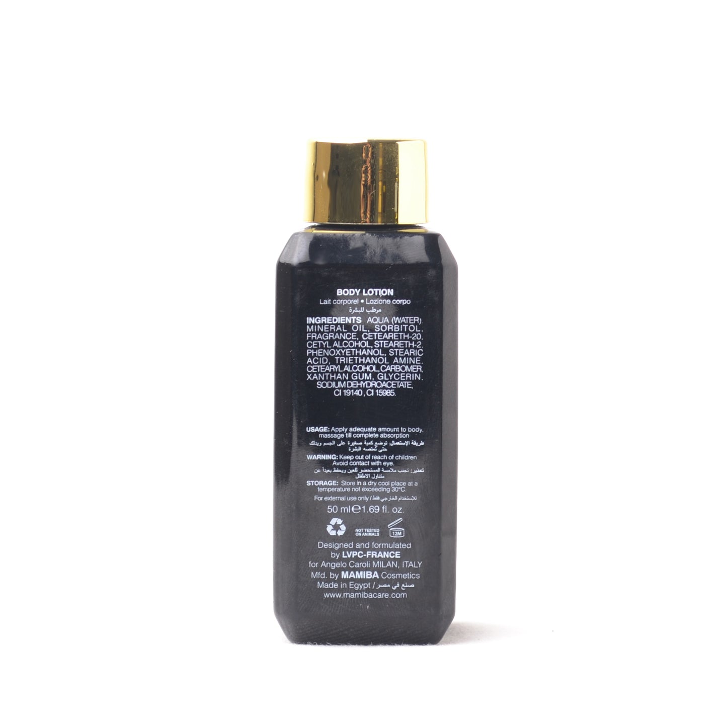 ANGELO CAROLI Lotiion 50ml Bottle