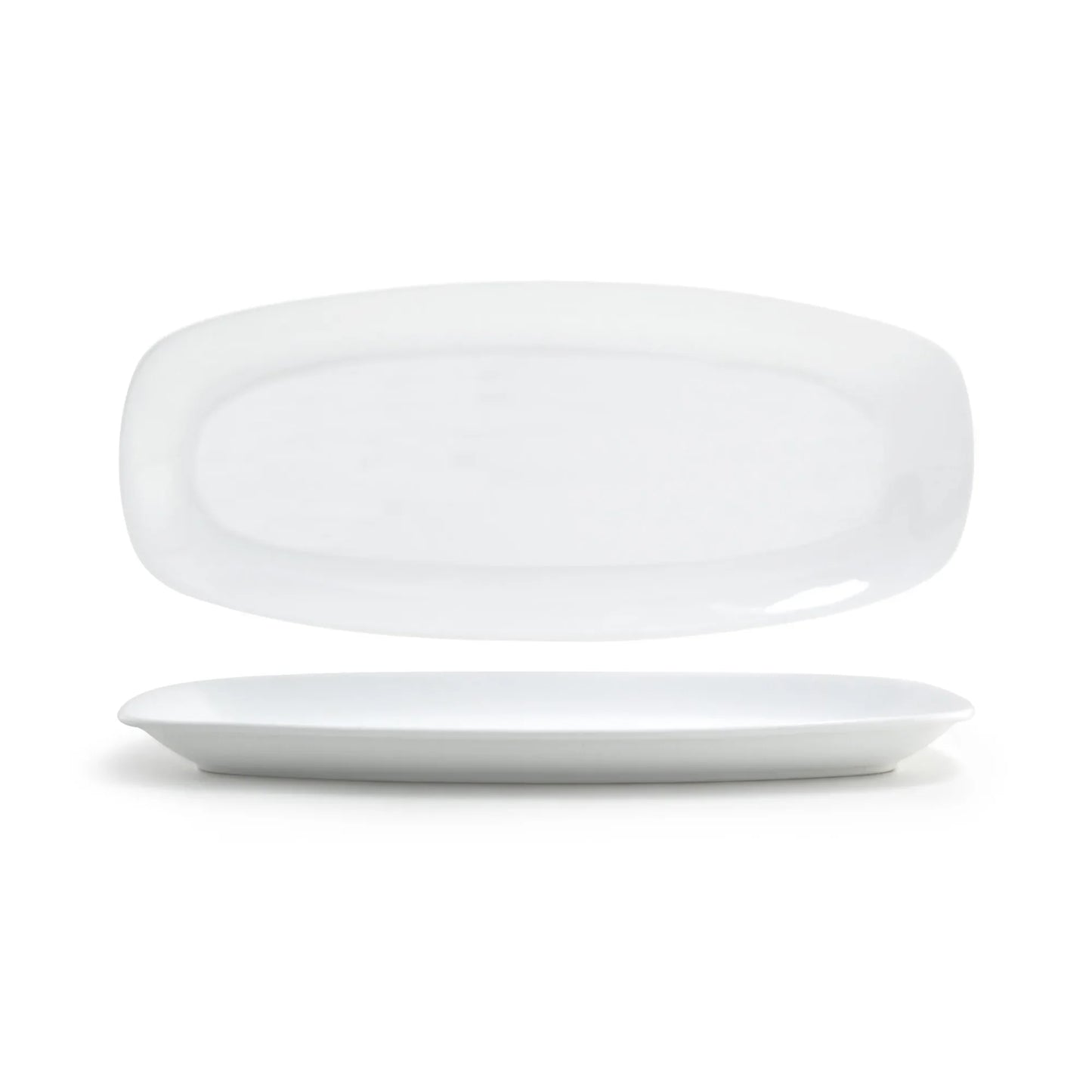 FOH Mod 15*6.5 " White Plate (Set of 6)