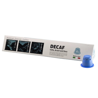 ABANO DI PARMA Decaf 50% ARABICA 5.6g  Nespresso Compatible Capsules X 10