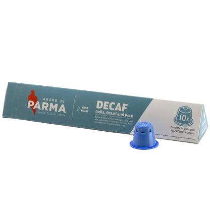 ABANO DI PARMA Decaf 50% ARABICA 5.6g  Nespresso Compatible Capsules X 10