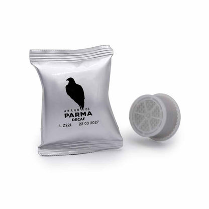 ABANO DI PARMA Decaf 50% ARABICA 7g Lavazza Compatible Capsules X 10