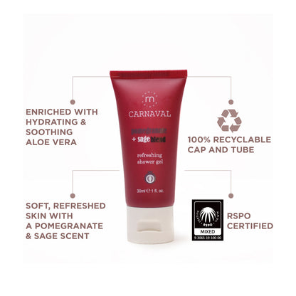 M Carnaval Shower gel 30ml Tube
