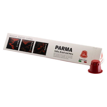ABANO DI PARMA Parma 50% ARABICA 5.6g Nespresso Compatible Capsules X 10