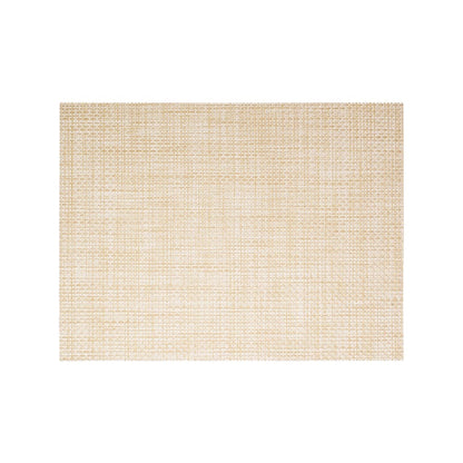 FOH Beige  Basketweave Placemat (12 Pcs)