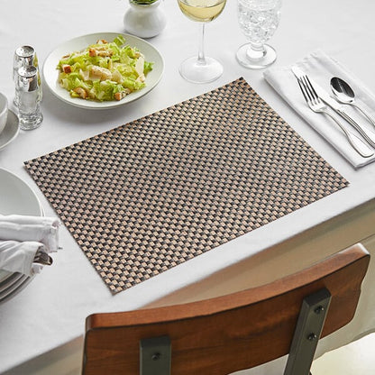 FOH Copper Basketweave Placemat (12 Pcs)